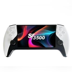 Handheld Gaming Console - Black and White